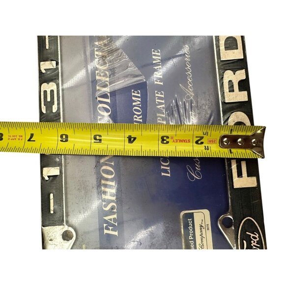 NOS United Pacific A9049-31 License Plate Frame,Chrome, for 1931 Ford Car &Truck - Picture 6 of 9